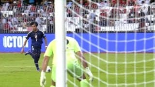 三笘薫、爆速スプリントからの圧巻アシスト「ぶち抜いてるやん」一瞬でマークを外す“急加速”ぶち抜きフリーランが話題沸騰「裏取りが完璧」