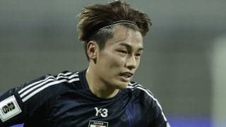 サッカー日本代表のバーレーン戦勝利を「決めた」上田綺世の「ストライカーの流儀」