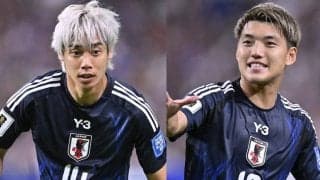 【バーレーンに大勝の森保ジャパン。独走へ、最大の武器・ウイングバックが見せるもの(2)】「完全に不完全燃焼」という堂安と、登場後に即アシストの伊東。右サイドの2人をどう使い分けるか