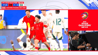 日本代表も要警戒…悪質な“腹蹴り”でサウジアラビアMFがレッドカード！「アホみたいな退場…」中国戦の足裏ラフプレーに批判殺到