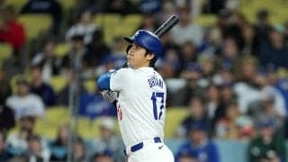 大谷翔平が自己新47号アーチで「47-47」達成 打球速度190キロ超の弾丸ライナーでアジア選手最多本塁打に並ぶ