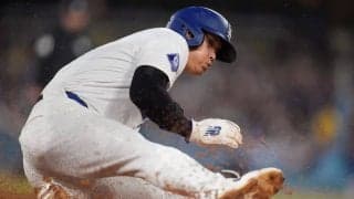 大谷翔平、弾丸アーチに続き2試合ぶり盗塁決め「47-48」到達　25連続セーフで盗塁成功率は脅威の92.3％