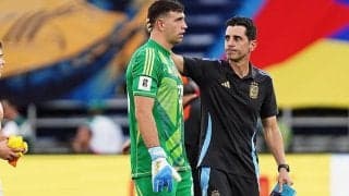 アルゼンチン守護神が敗戦後に中継カメラマンを平手打ち…コロンビア記者協会はFIFAに出場停止求める