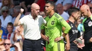 C・ロナウドの痛烈批判にテン・ハグ監督が反論「意見を言う権利はある。ただ私に影響はない」、週末敗れれば38年ぶり最悪スタートに