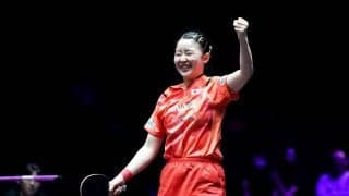 張本美和が振り返った中国選手撃破「凡ミスが許されない」　準決勝で激突の孫穎莎戦にも意欲「何度でもチャレンジすること」【WTTチャンピオンズマカオ】