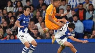 王者マドリーがヴィニシウス＆ムバッペのPK弾で今季初のアウェイ勝利＆連勝！　久保建英フル出場のソシエダは内容改善も3度枠に嫌われる【ラ・リーガ】