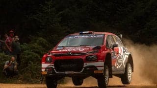 フォーラムエイト、WRCアクロポリスの「FORUM8 WRC2 Most Stage Wins Award」はヨアン・ロッセル／フローリアン・バラル組が受賞