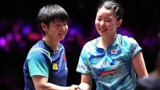 存在感を増す張本美和、接戦演じた世界女王・孫穎莎もその実力に賛辞「今日は大きな挑戦だった」