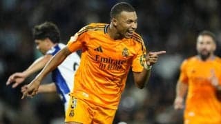 ソシエダ戦後のムバッペ、早くもCLモード　「そういう夜を味わうためにマドリーに来た」