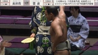 19歳イケメン力士の「躍動する筋肉」「野生味あった」土俵際からの力強い逆転劇に騒然「ネリーの時代がいつか訪れる」期待するファンも