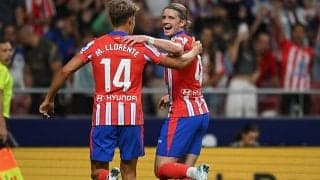 アトレティコが快勝で今季初の連勝！　ギャラガー＆アルバレス初ゴールにグリーズマンが2点目【ラ・リーガ】