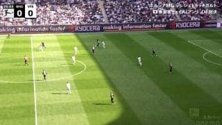 チェイス・アンリ、ブンデス初のゴール関与！ 運ぶドリブル→縦パスが秀逸だった瞬間「落ち着きがすごい」元日本代表DFも絶賛