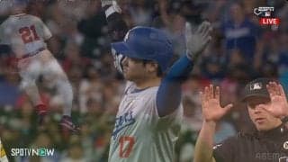 大谷翔平、2打席連続タイムリー二塁打で3試合ぶり快音…ドジャースは大谷敬遠後の集中打で連敗ストップ