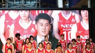NECレッドロケッツ川崎がホームタウンで『LIFT OFF！発射式』を開催