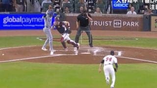 何が起きた？ 大谷翔平の打席で“想定外のハプニング”「いきなりどうした」 まさかの展開に… 球場騒然