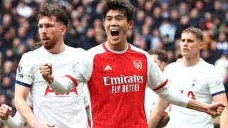 「どこにいるか分からなかった」「誰よりも金髪」冨安健洋はどこにいる？ アーセナルが今季集合写真公開、悲願の優勝へファンも盛り上がり「絶対優勝」「このメンバーは最高」