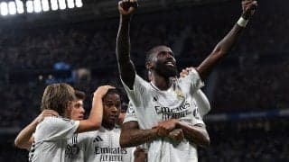 王者マドリーがチェイス・アンリCLデビューのシュツットガルト撃破で白星発進！　リュディガー恩返し弾にエンドリッキがCLクラブ最年少弾【CL】