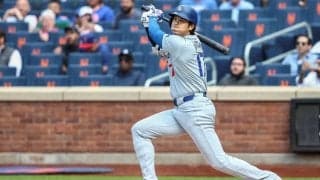 大谷翔平、5戦23打席ぶり48号で自己最多更新＆「48-48」達成　移籍1年目でドジャース歴代2位タイに浮上　アジア選手新記録も樹立