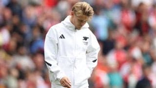 アーセナルに痛手、ウーデゴールがしばしの離脱へ…アルテタ監督「できれば、何カ月もかからないことを願う」