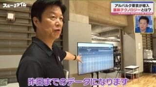 「主観ではなく数値でも管理」最新テクノロジーでトップ選手を強力サポート Bリーグ・アルバルク東京が採用のシステムにMC陣興味津々