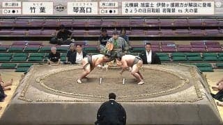 「破壊力ヤバい」「たまらん」大相撲中継に映り込んだ“相撲愛全開”のバッグにファン笑撃