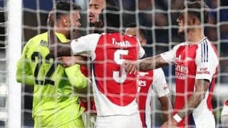 守護神ラヤがPKストップからの圧巻連続セーブ！　アーセナルがEL王者アタランタと拮抗のゴールレスドロー【CL】