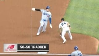 ウソだろ！？ 大谷翔平が「やりすぎ」 相手守備陣が痛恨ミス… “爆速走塁”で一気に三塁到達で「酷すぎる」