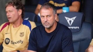 開始10分で数的不利となって敗戦…バルセロナ指揮官がCL黒星発進に「立ち直らなければいけない」