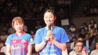 KA神奈川は張本美和が単複2点起用で長﨑美柚とダブルス　平野美宇が3番手、木原美悠が4番手で連勝狙う【Tリーグ】