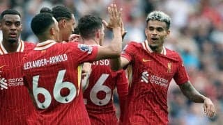 好調ディアス2発に初先発ヌニェスが初ゴール！　遠藤航ベンチ外のリバプールが3発完勝【プレミアリーグ】