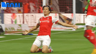 「フィニッシュ上手すぎる」中村敬斗、パリSG戦で2試合連続ゴール！ またも伊東純也のアシスト「最高この兄弟」「決定力お化けや」