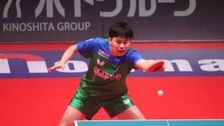 松島輝空が完勝劇で見せたプライド「気持ちが入っていて自信があった」　2番手指名の監督代行も称える「声も出して足も動いていた」【Tリーグ】