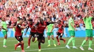 後半ATのボニフェイス弾でヴォルフスブルクに打ち勝ったレバークーゼンが公式戦3連勝【ブンデスリーガ】