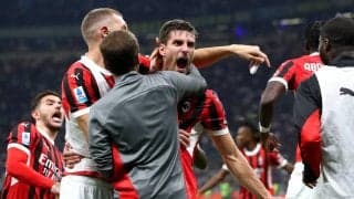 終盤の伏兵ガッビア弾でミランがダービーでの連敗を6でストップ、リーグ戦連勝【セリエA】