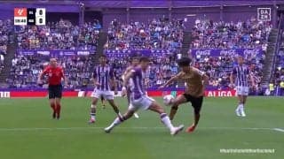 いったい何が起きた？久保建英が超絶個人技で翻弄！ボールを浮かせて2人抜き＆股抜きスルーパスでビッグチャンス演出の瞬間