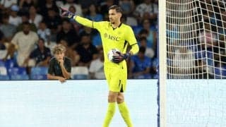 ナポリに痛手…守護神メレトが内転筋のケガで1カ月程度の離脱に