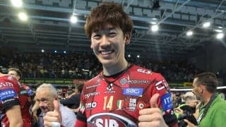 ペルージャがスーパーカップを制して優勝　石川祐希がMVP
