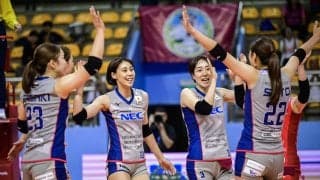 アジア女子クラブ選手権　NEC川崎は予選ラウンド3連勝のプール首位で準々決勝へ