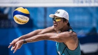 ビーチバレーボール　オリンピック3大会出場の白鳥勝浩がBVT1お台場大会での引退を発表