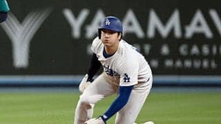 大谷翔平がイチローに並ぶ56盗塁　日本選手最多タイ記録に到達　怒濤の33連続失敗なしで盗塁成功率93.3％
