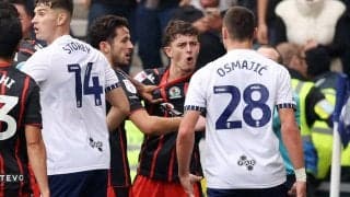 大橋祐紀の同僚に噛み付いたFW、イエローで逃れたものの結局処分を受けることに…かつてスアレスは10試合出場停止