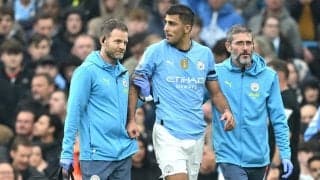 ロドリの今季が終了、前十字じん帯と半月板の手術…ペップが明かす「今シーズンは終わった」「最悪のニュース」