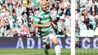 古橋亨梧＆前田大然のアベック弾などでセルティックが6発圧勝！【スコティッシュ・プレミアシップ】