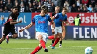 町野修斗がドッペルパックで2度追いつくもマーモウシュ躍動のフランクフルトに4失点力負け【ブンデスリーガ】