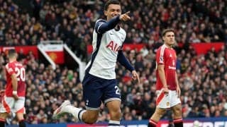 スパーズが敵地でブルーノ退場ユナイテッドを粉砕…ブレナン＆ソランケ連発で公式戦4連勝【プレミアリーグ】