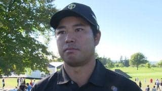 松山英樹、世界ランク1位のシェフラーに勝利「我慢していればチャンスはあると思っていた」