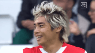 “超反応ゴール”の伊東純也、ベスト11を“ダブル受賞”！「天井にぶち込んだ」韓国代表FWらと並びリーグアン６節で栄誉