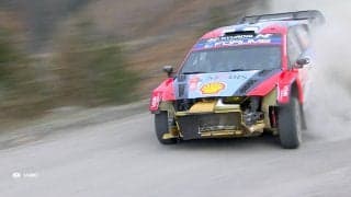 世界最速ラリーカー、“大破したまま”激走の衝撃光景 「大きな問題になってないよ」狂気のコメントに放送席騒然