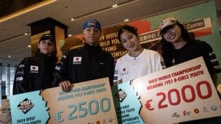世界ユースブレイキン選手権でRA1ONが金メダル！女子はRIKO が銀メダル、HIOが銅メダル獲得でユース選手層の厚さも見せつける