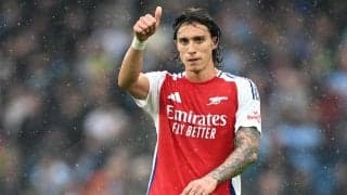 好調・カラフィオーリも負傷？ アーセナルにケガ人が増加中…アルテタ監督はPSG戦へ「様子を見ている」